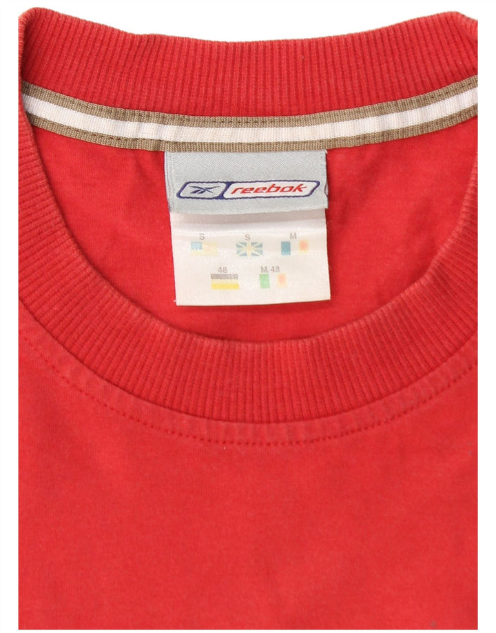 Ανδρικό γραφικό μπλουζάκι REEBOK Top Small Red