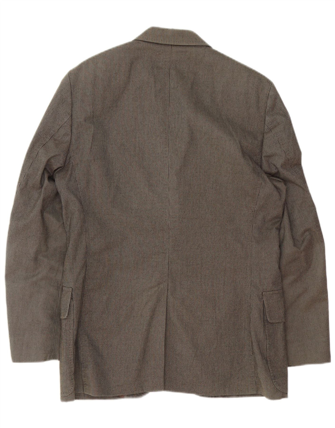 Massimo Dutti Ανδρικό μπλέιζερ με 3 κουμπιά μπουφάν EU 48 Μεσαίο καφέ βαμβακερό