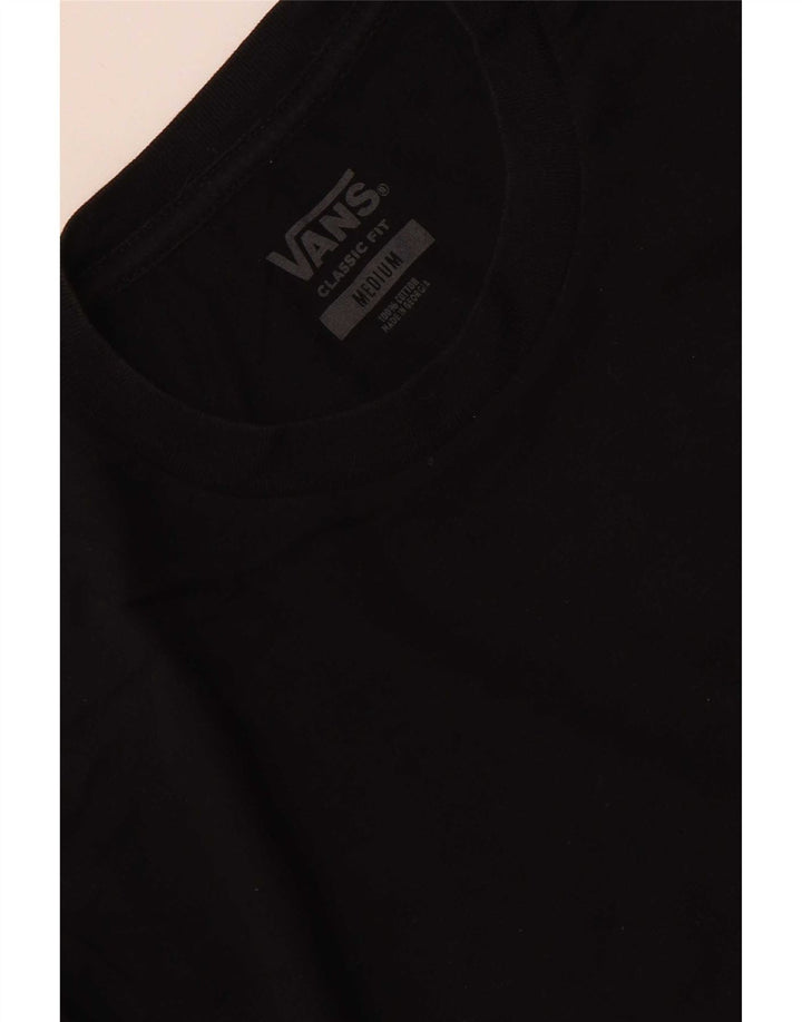 Ανδρικό μπλουζάκι Vans Classic Fit Top Μεσαίο μαύρο βαμβακερό
