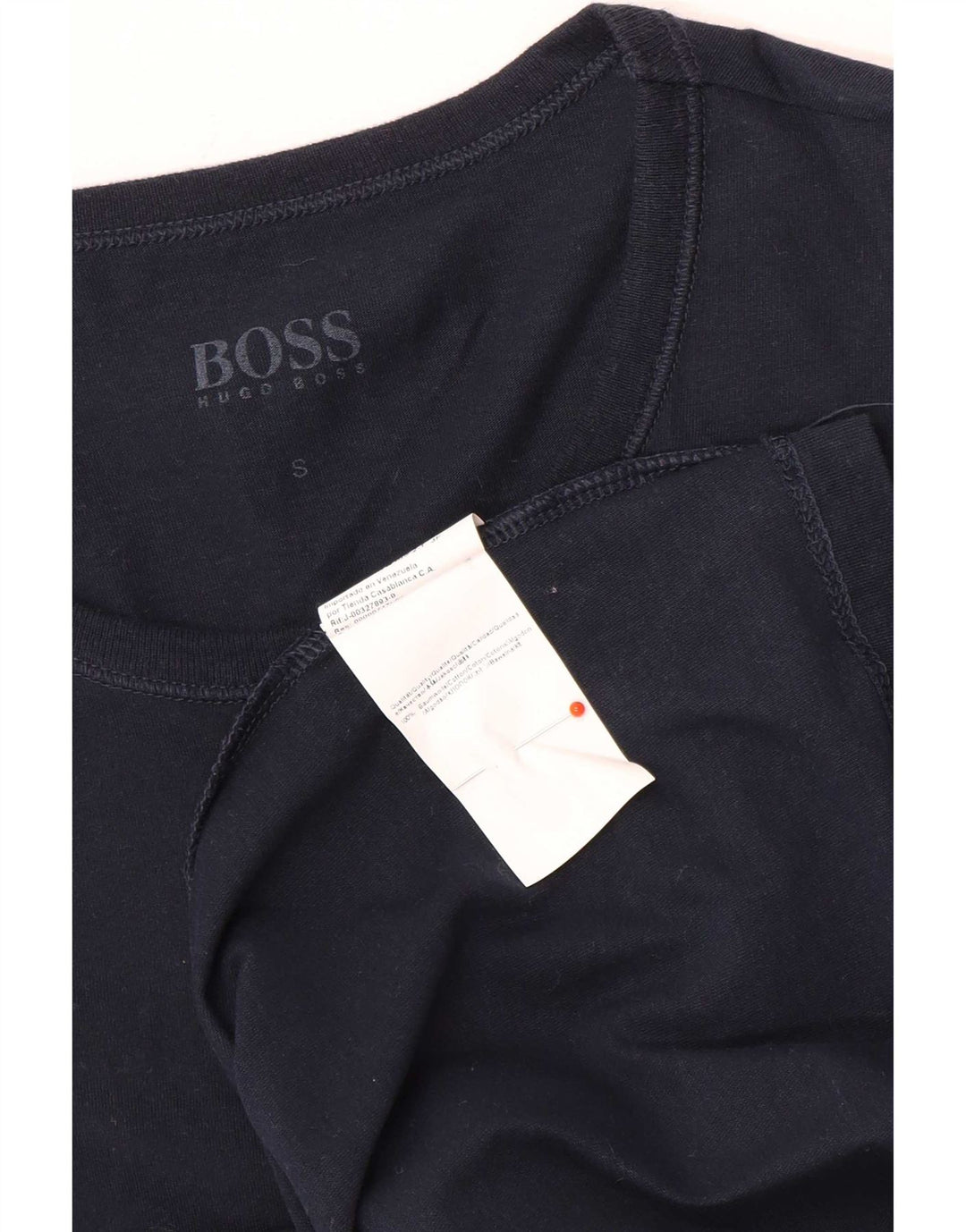 Ανδρικό μπλουζάκι Hugo Boss Τοπ Μικρό Navy Blue από βαμβάκι