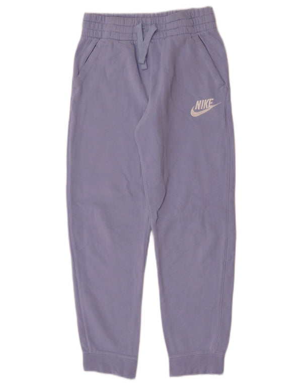 Nike Boys αθλητική φόρμα παντελόνι Joggers 10-11 ετών μεσαίο μπλε βαμβακερό