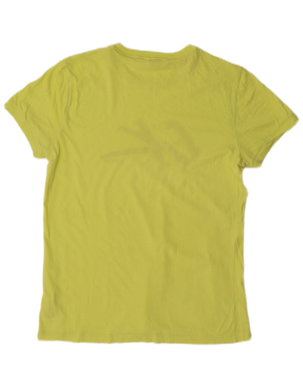 Calvin Klein Ανδρικό γραφικό T-Shirt Top μεγάλο πράσινο βαμβακερό