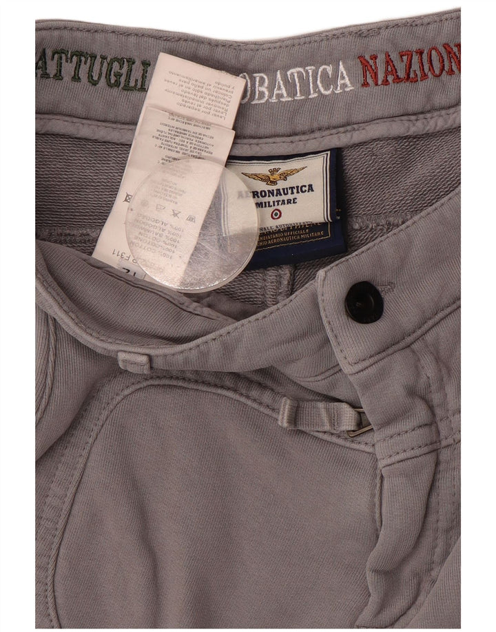 AERONAUTICA MILITARE για αγόρια αθλητικά παντελόνια Joggers 11-12 ετών γκρι
