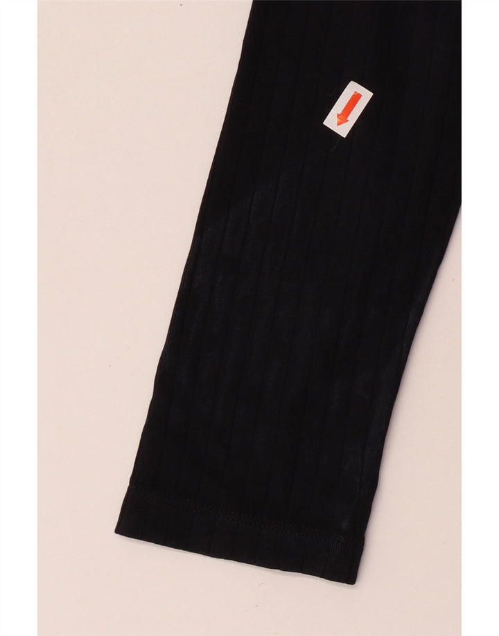 CALVIN KLEIN JEANS Γυναικείο τοπ μακρυμάνικο UK 12 Medium Navy Blue Polyamide
