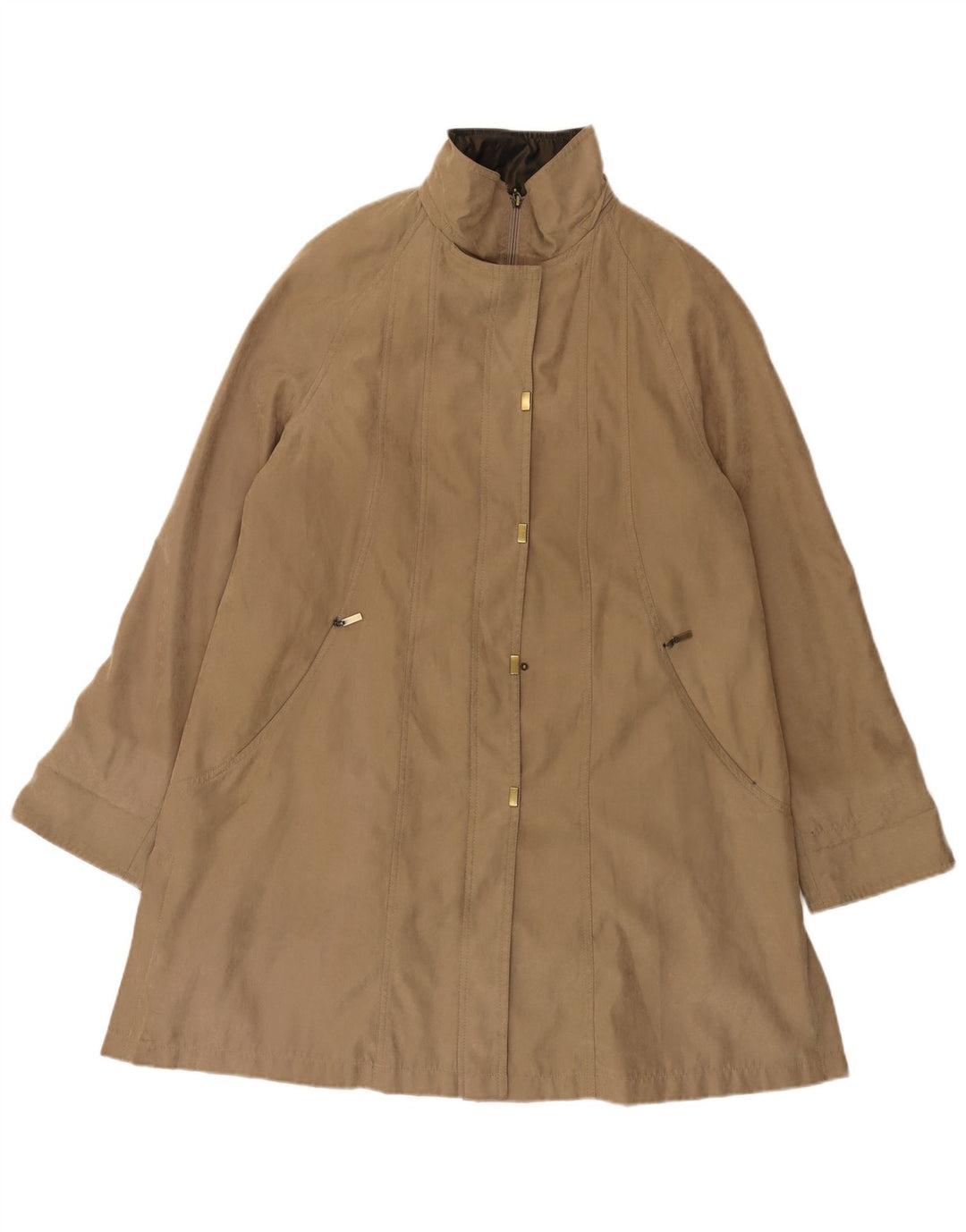 JACQUES VERT Γυναικείο Πανωφόρι UK 14 Medium Beige Polyester