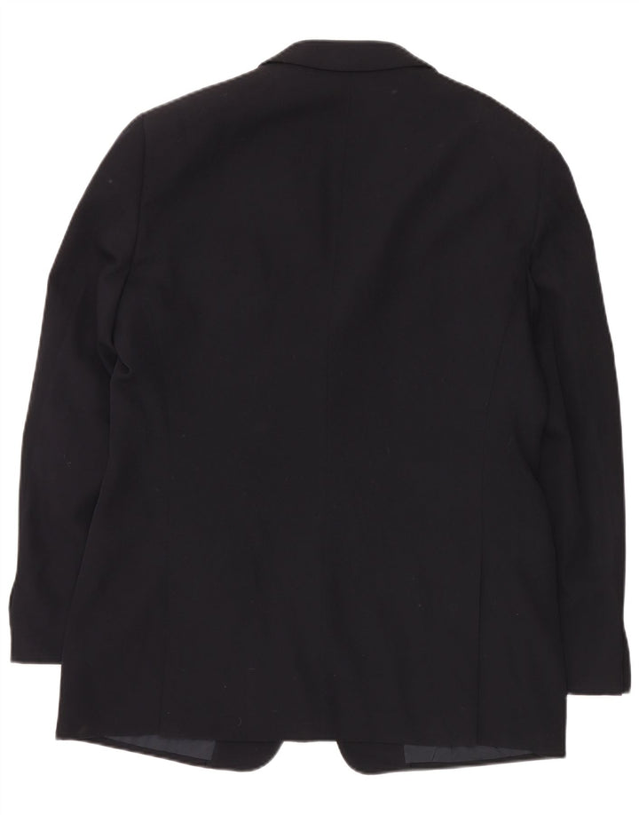 Armani Collezioni Ανδρικό σακάκι με 3 κουμπιά μπλέιζερ IT 52 XL Navy Blue Viscose