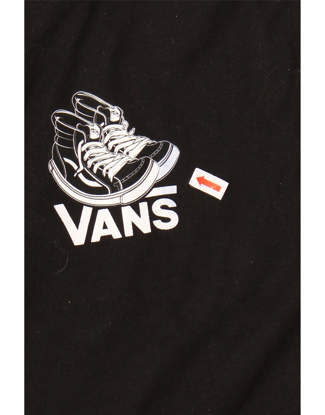 Γραφικό T-Shirt Ανδρικό VANS Classic Fit Top XL Μαύρο βαμβακερό