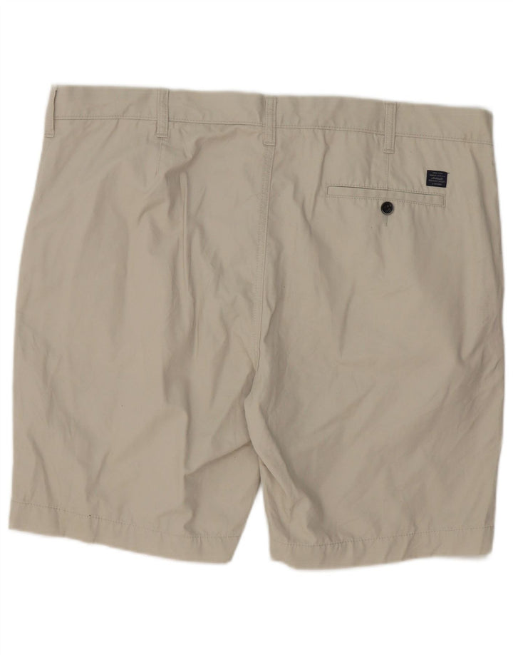 MARKS & SPENCER Ανδρικό σορτς Chino W42 2XL Μπεζ βαμβακερό