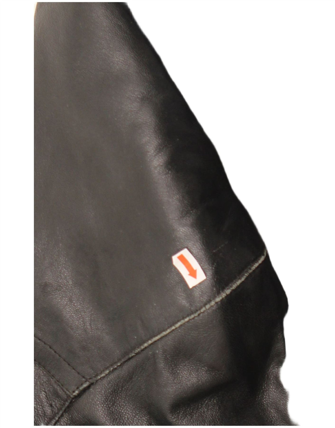 LAVORAZIONE ARTIGIANA Γυναικείο Παλτό UK 12 Medium Black Leather