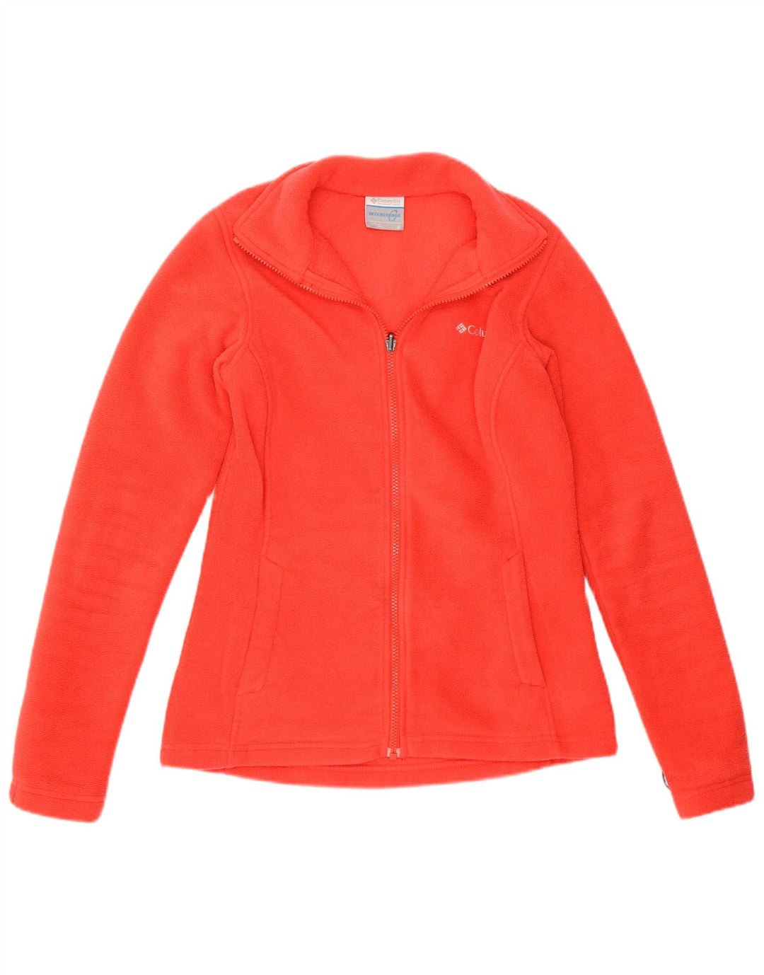 Columbia Γυναικείο Fleece Jacket UK 10 Small Red Polyester