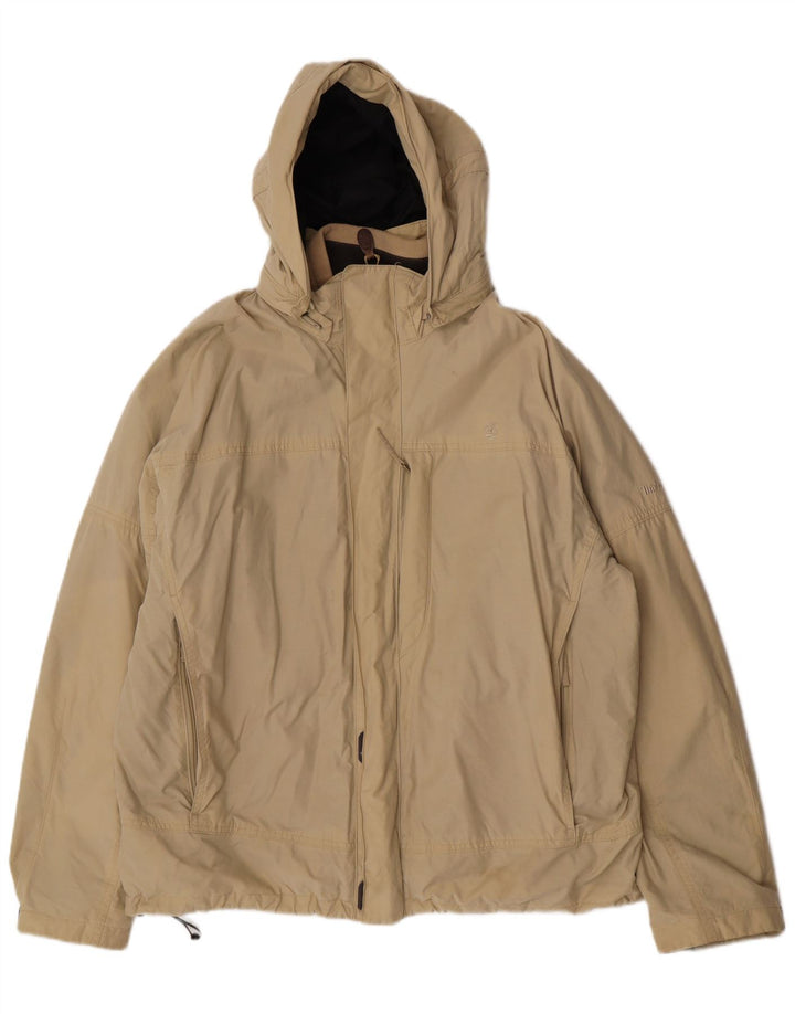 Ανδρικό μπουφάν με κουκούλα Timberland UK 42 XL Μπεζ πολυεστέρας