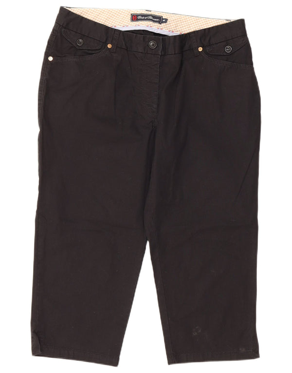 Γυναικείο ίσιο παντελόνι Capri Conte of Florence IT 48 XL W34 L20 μαύρο