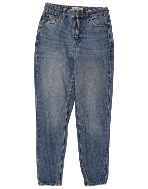 Γυναικείο ψηλό ψηλό λεπτό τζιν Levi's UK 8 Small W27 L28 Μπλε βαμβακερό