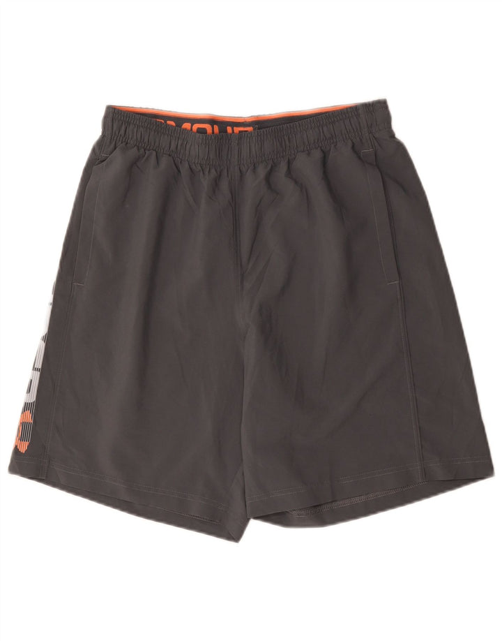 Ανδρικό γραφικό αθλητικό σορτς Under Armour Heat Gear, μεσαίο γκρι