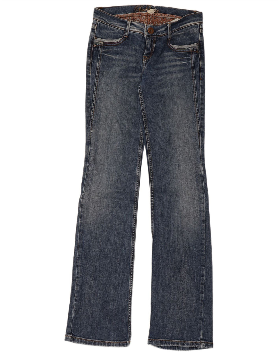 Fishbone Γυναικείο Bootcut Τζιν W28 L33 Μπλε βαμβακερό