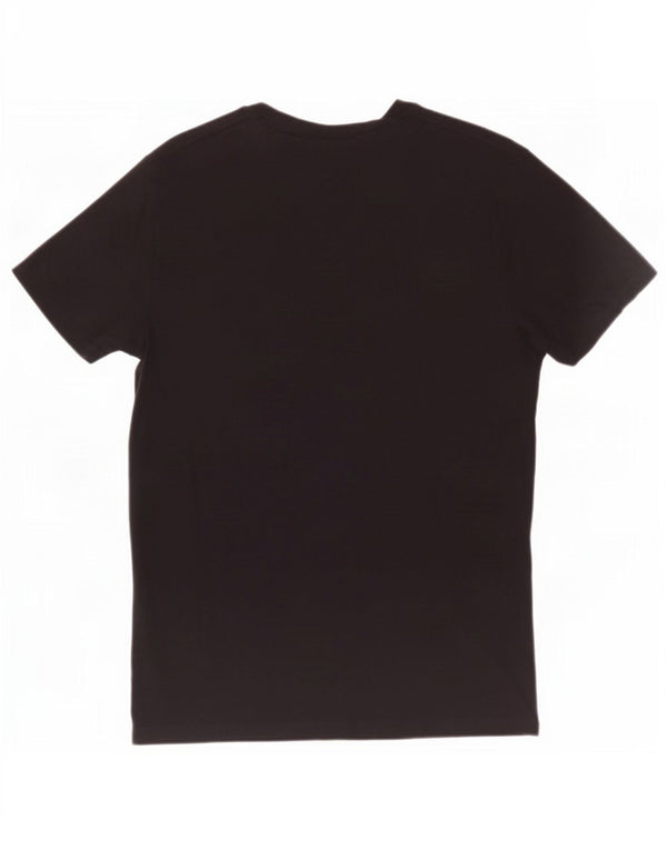Ανδρικό T-Shirt Champion Top Μικρό μαύρο βαμβακερό