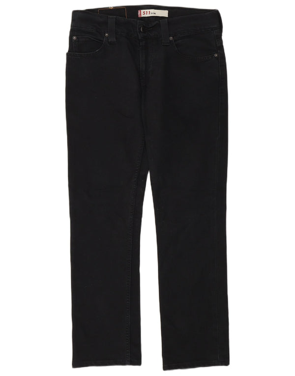 Levi's Mens 511 Slim Jeans W31 L29 Μαύρο