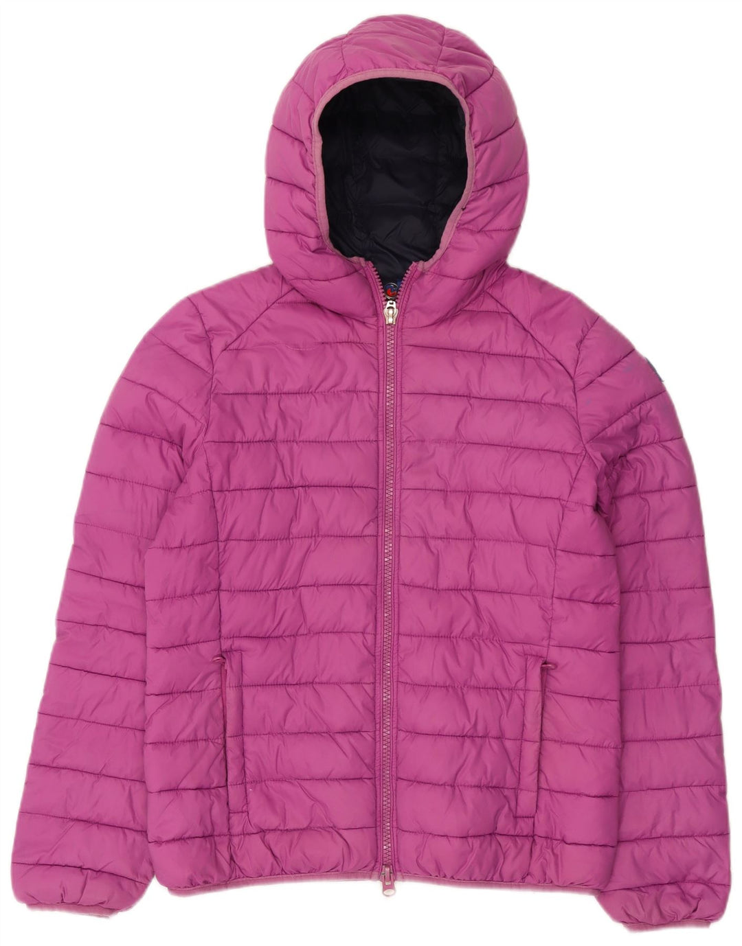 Γυναικείο μπουφάν με κουκούλα Invicta UK 18 XL Purple Polyamide