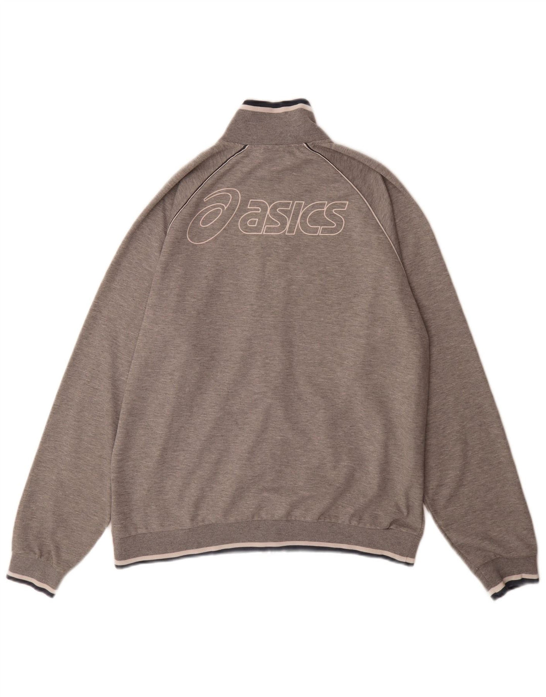Ανδρική φόρμα φόρμας γραφικών Asics Top Jacket XL Grey Polyester Sports