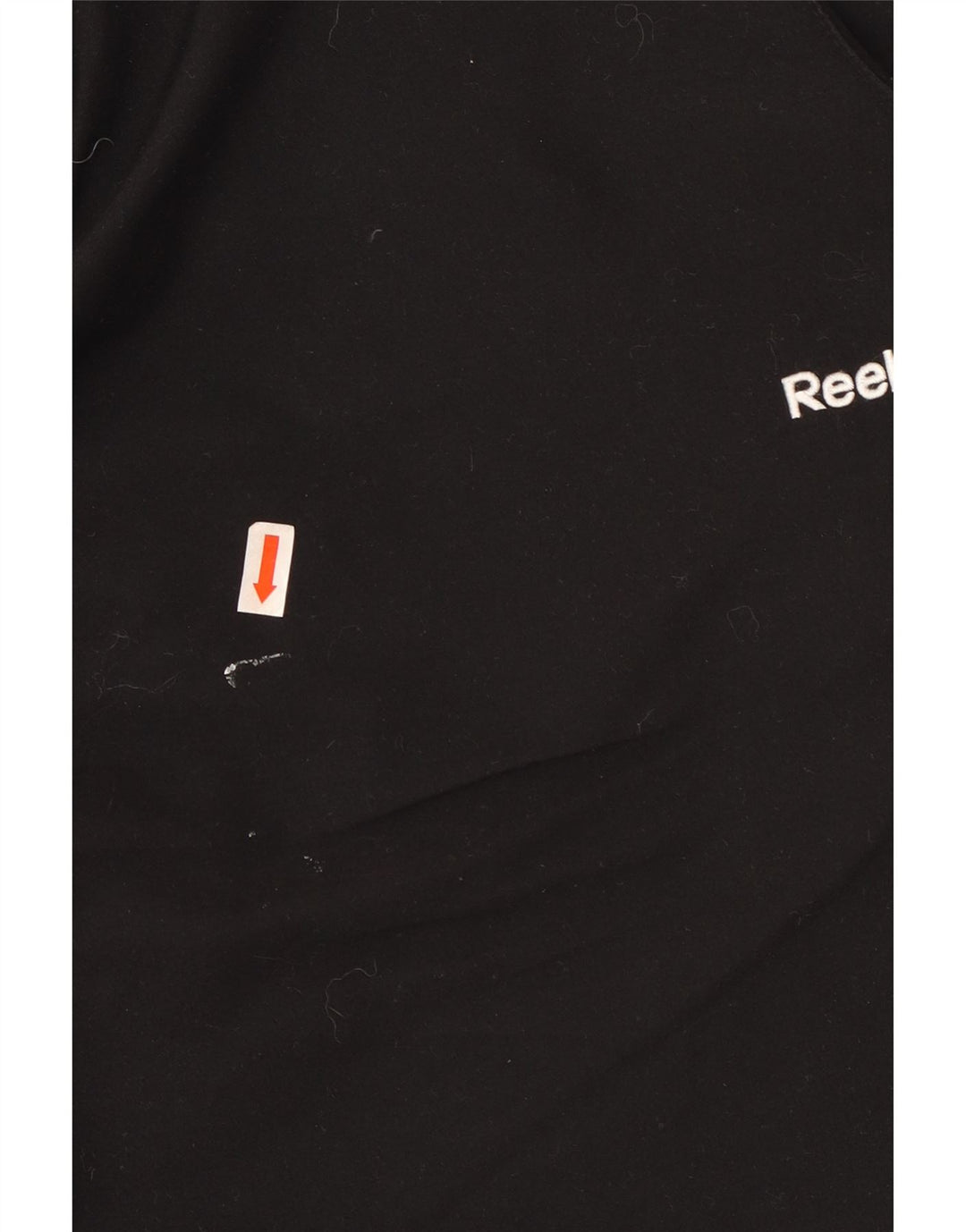 REEBOK Mens Graphic Tracksuit Trousers Medium  Black Polyester Vintage Reebok and Second-Hand Reebok from Messina Hembry 