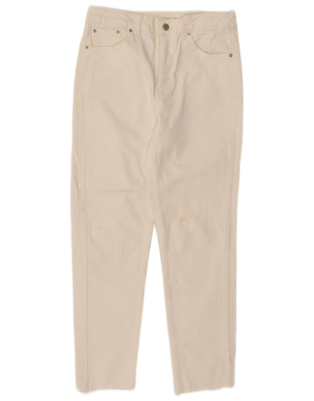 Topshop Γυναικείο Slim Jeans W28 L26 Λευκός Πολυεστέρας