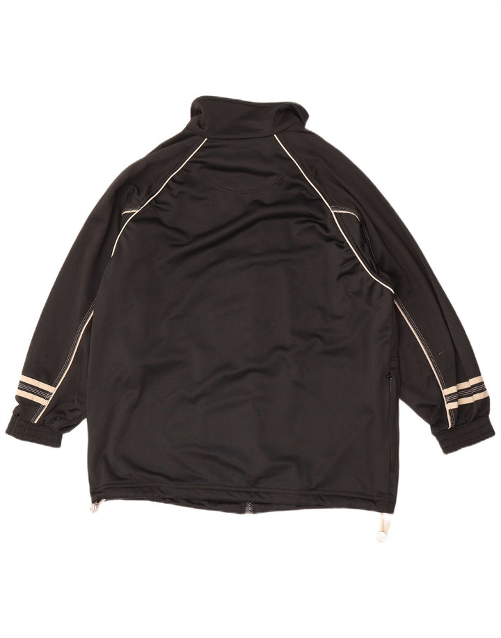 Ανδρική αθλητική φόρμα Lotto Top Jacket Μαύρο Πολυεστέρας