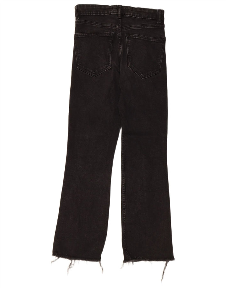 Zara Γυναικείο Τζιν μποτάκι EU 36 XS W26 L25 Μαύρο