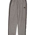 Παντελόνι αθλητικής φόρμας ADIDAS για αγόρια 14-15 ετών με γκρι φλύκταινες πολυεστέρα