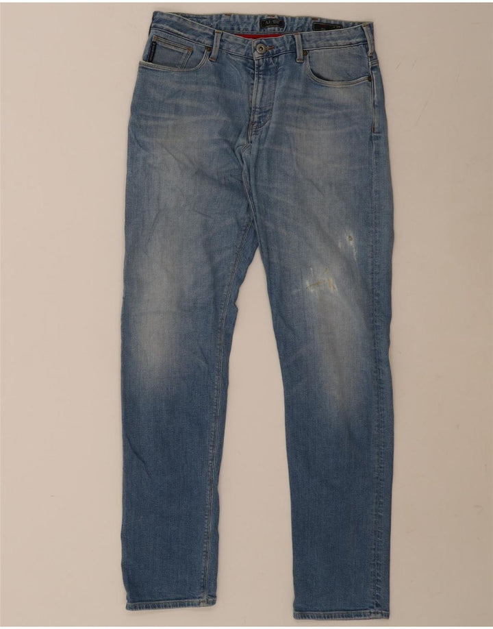 Armani Ανδρικό J06 Slim Jeans W9 L32 Μπλε Βαμβακερό
