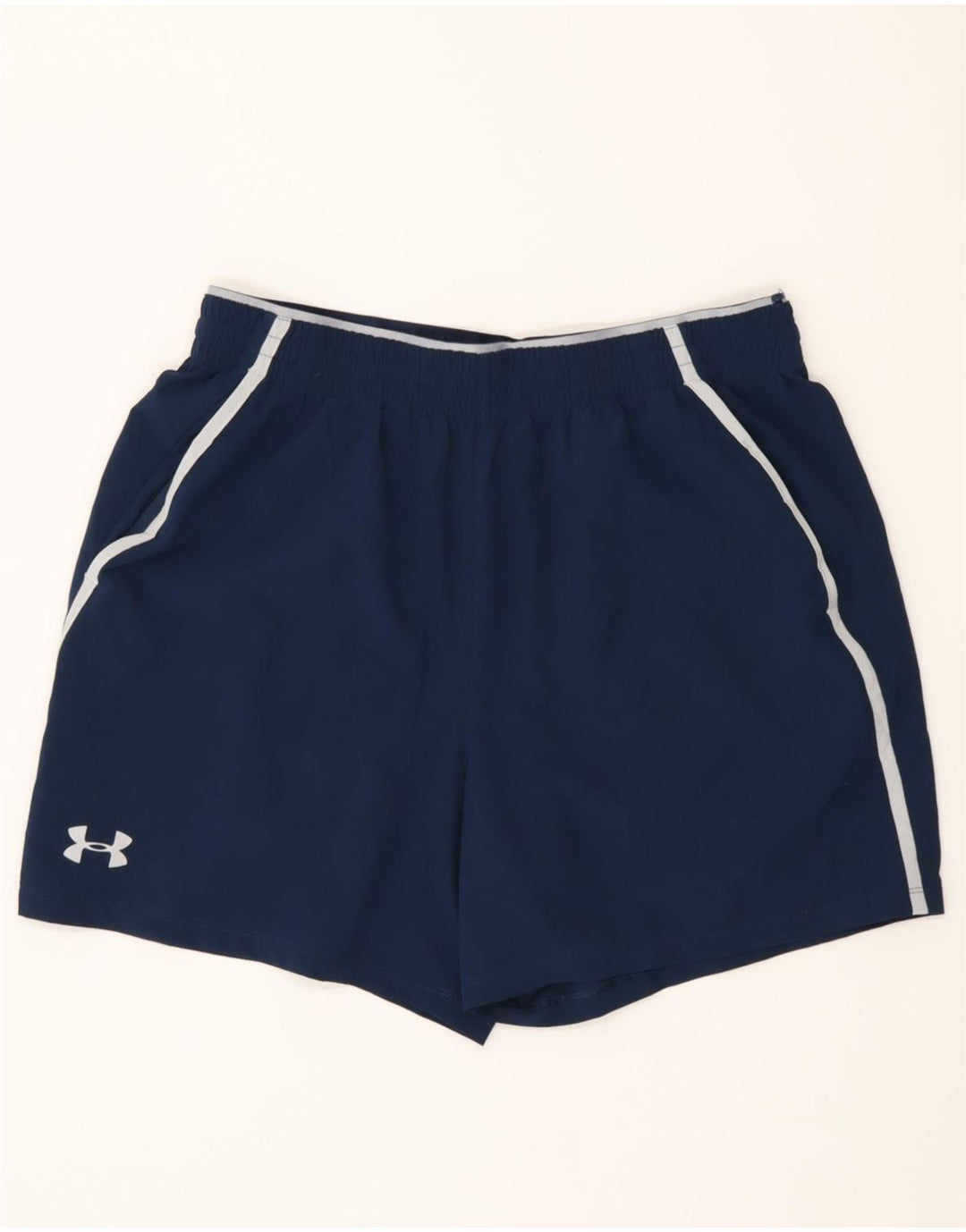 Under Armour Γυναικείο αθλητικό σορτς UK 16 Large Navy Blue Polyester