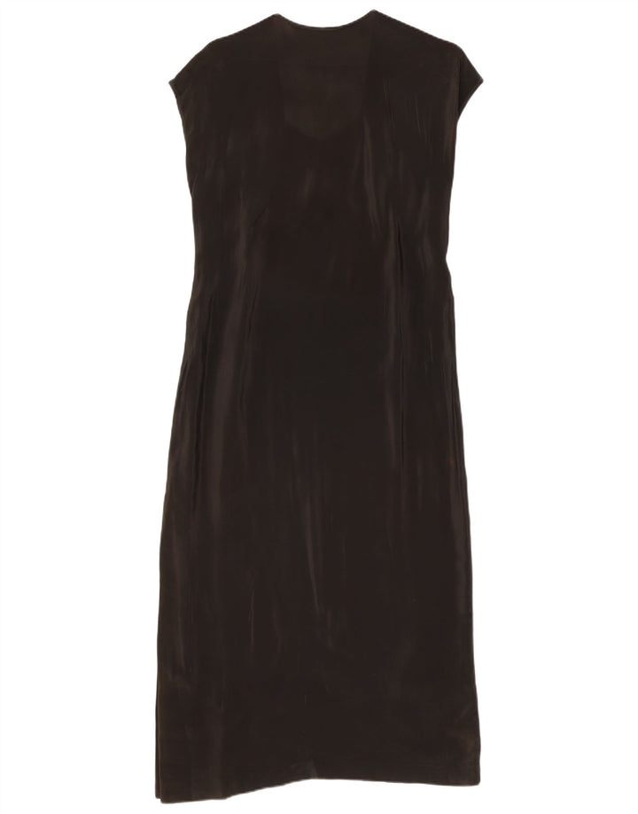 Vintage Γυναικείο Maxi Φόρεμα IT 42 Medium Black Colourblock