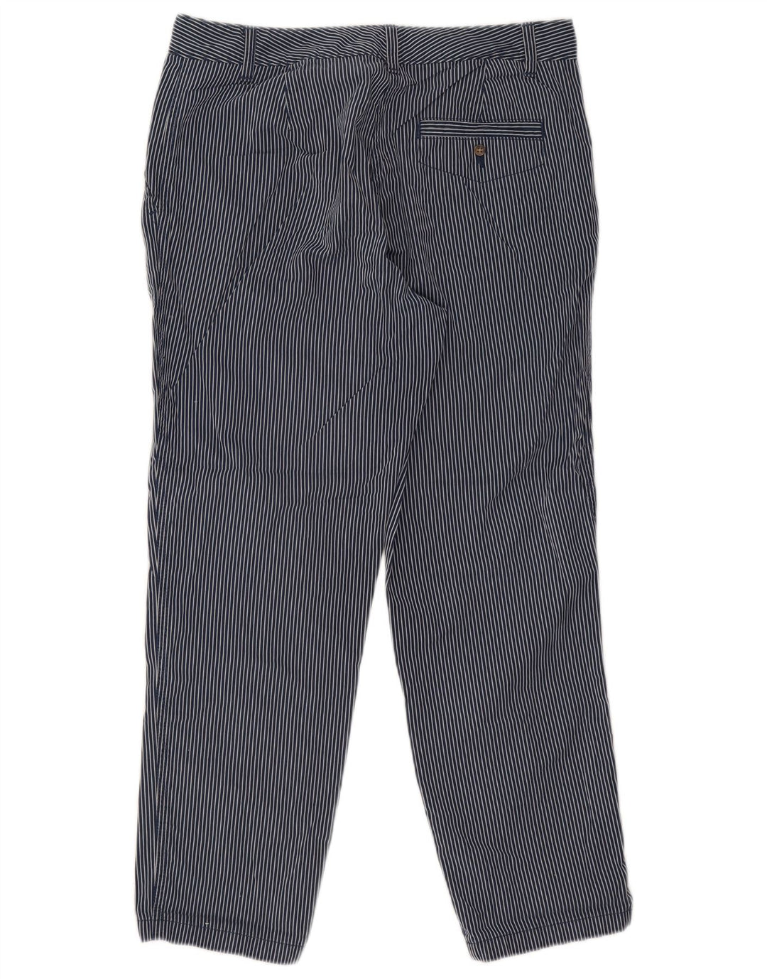 Marks & Spencer Γυναικείο Cropped Παντελόνι UK 12 Medium W30 L26 Navy Blue