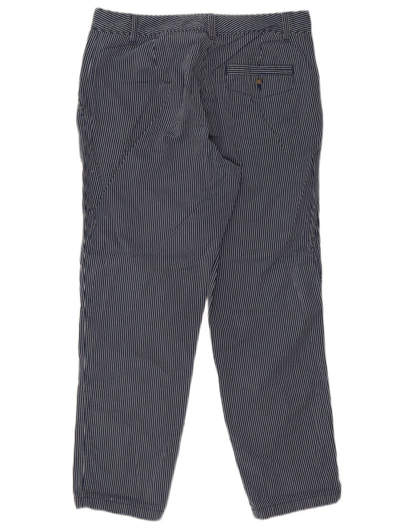 Marks & Spencer Γυναικείο Cropped Παντελόνι UK 12 Medium W30 L26 Navy Blue