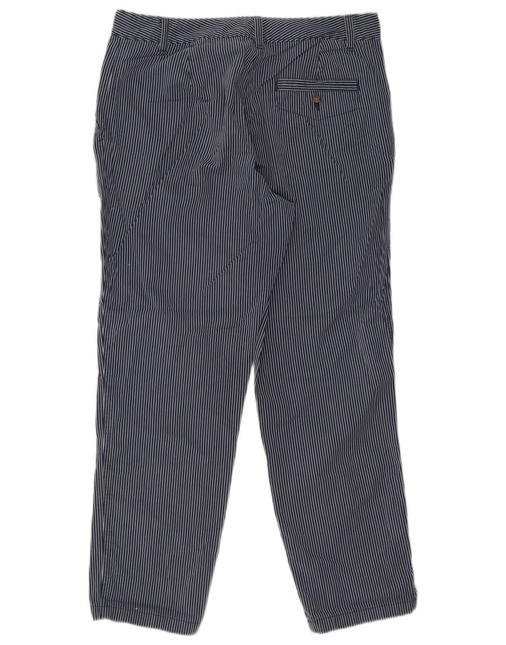 Marks & Spencer Γυναικείο Cropped Παντελόνι UK 12 Medium W30 L26 Navy Blue