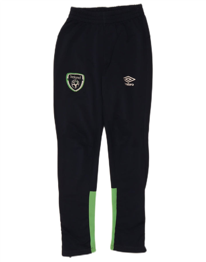 Παντελόνι αθλητικής φόρμας UMBRO για αγόρια 9-10 ετών Small Navy Blue Colorblock