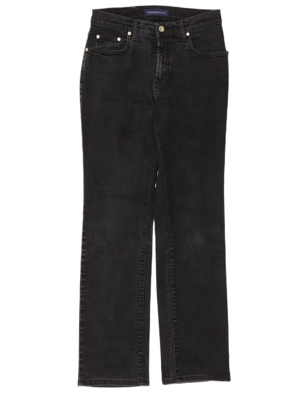 Γυναικείο τζιν ίσιο Trussardi W26 L29 Γκρι