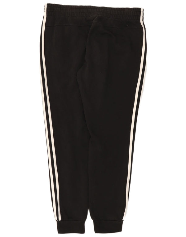 Γυναικεία αθλητική φόρμα Adidas Παντελόνι Joggers UK 16 Large μαύρο βαμβακερό