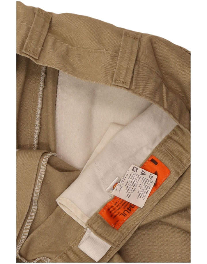 Ανδρικό ίσιο παντελόνι Cargo Dickies W34 L26 Beige Polyester