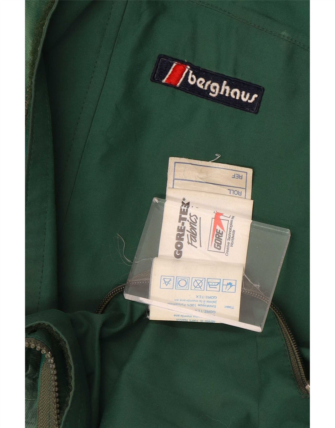 Ανδρικό αδιάβροχο Berghaus με κουκούλα UK 38 Medium Green Nylon