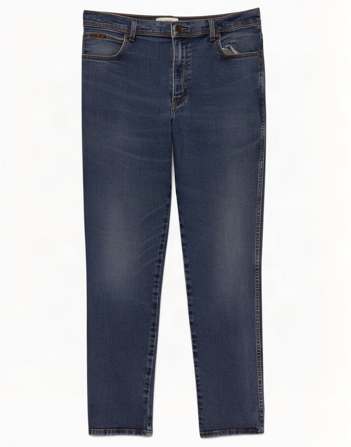 Wrangler Ανδρικό Texas Straight Jeans W38 L32 Μπλε βαμβακερό