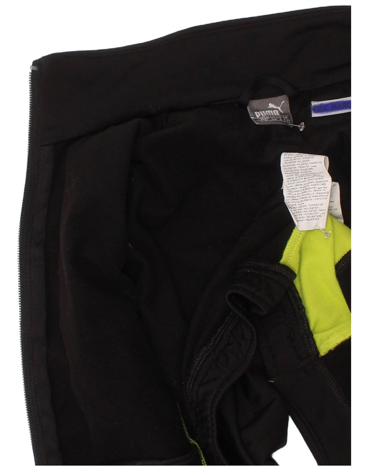 Puma Boys Graphic αθλητική φόρμα Top Jacket 7-8 Years Black Colourblock