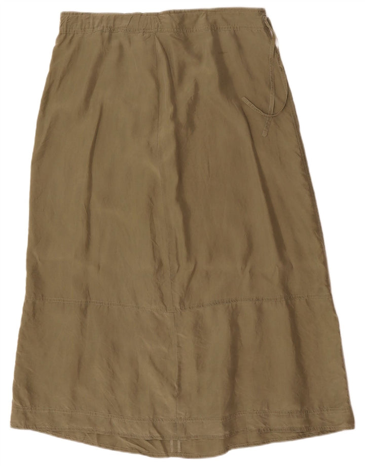 Vintage Γυναικεία Midi Φούστα W34 Large Khaki