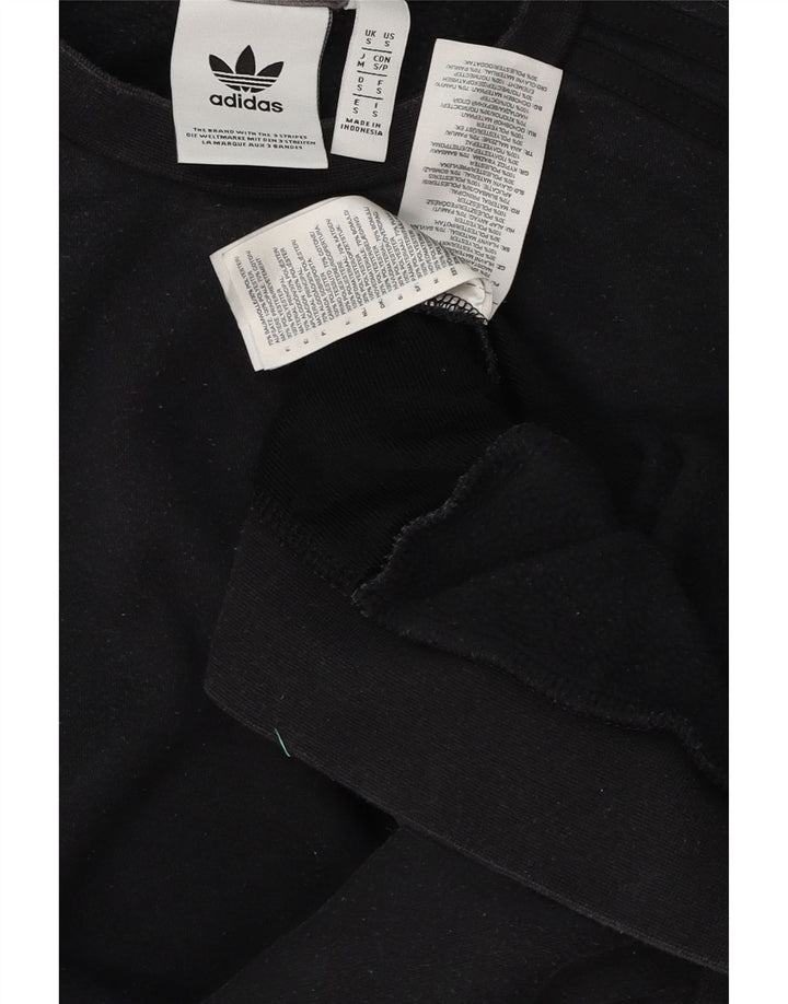 Ανδρικό φούτερ Adidas Jumper Small Black Colourblock Βαμβακερό