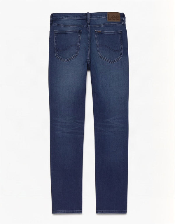 Lee Mens Luke Tapered Slim Jeans W32 L32 Blue Cotton
