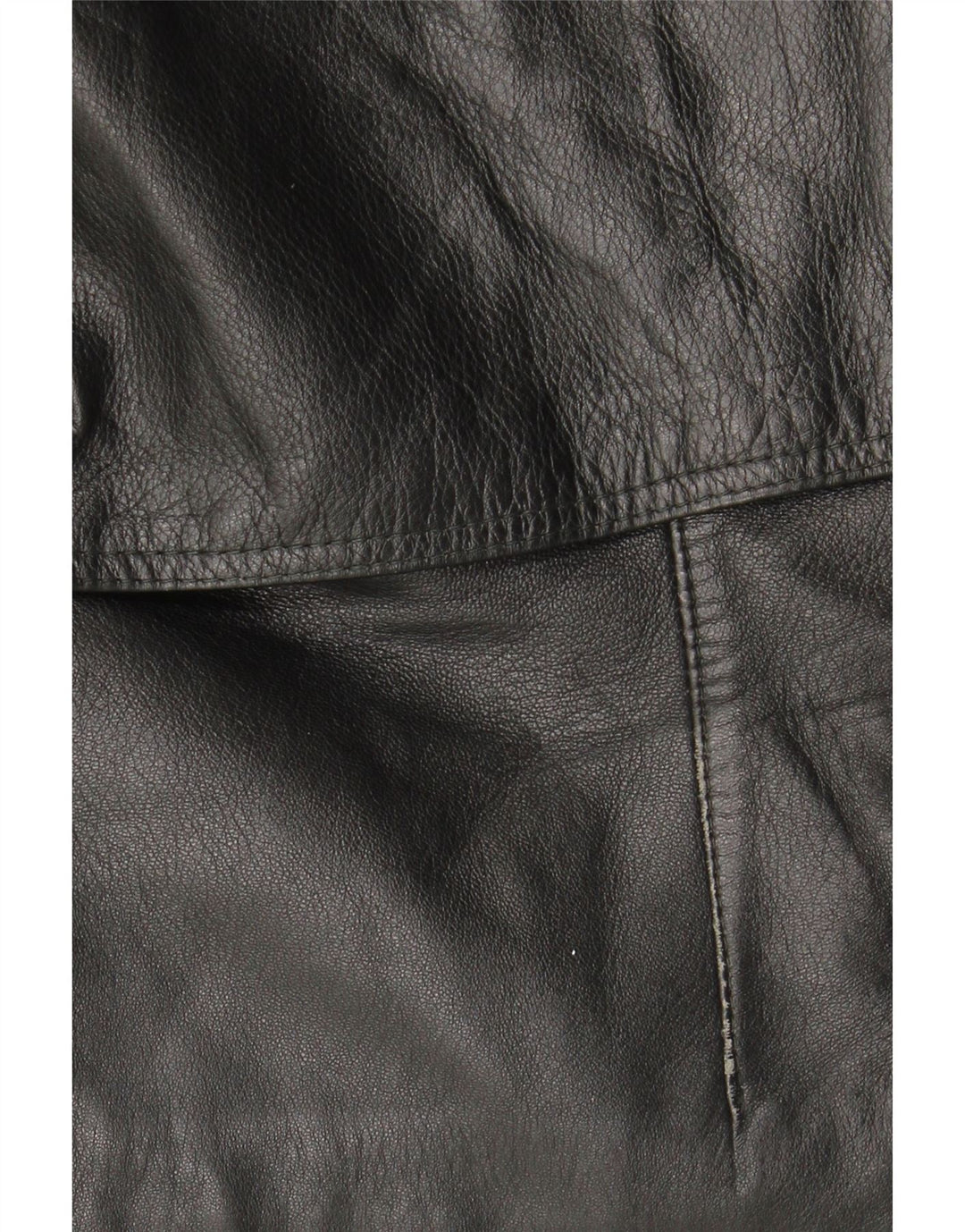 ESSEBI Womens Leather Jacket UK 12 Medium Black Leather Vintage Essebi and Second-Hand Essebi from Messina Hembry 