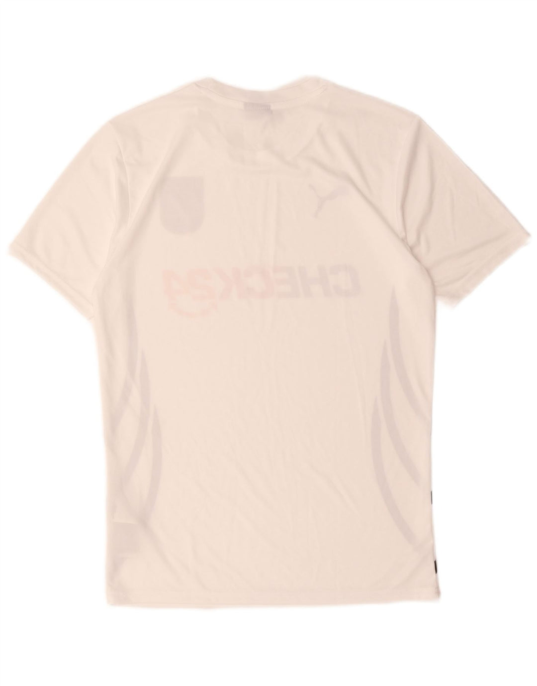 Γραφικό T-Shirt Puma Mens Deutshland Top Small White Polyester