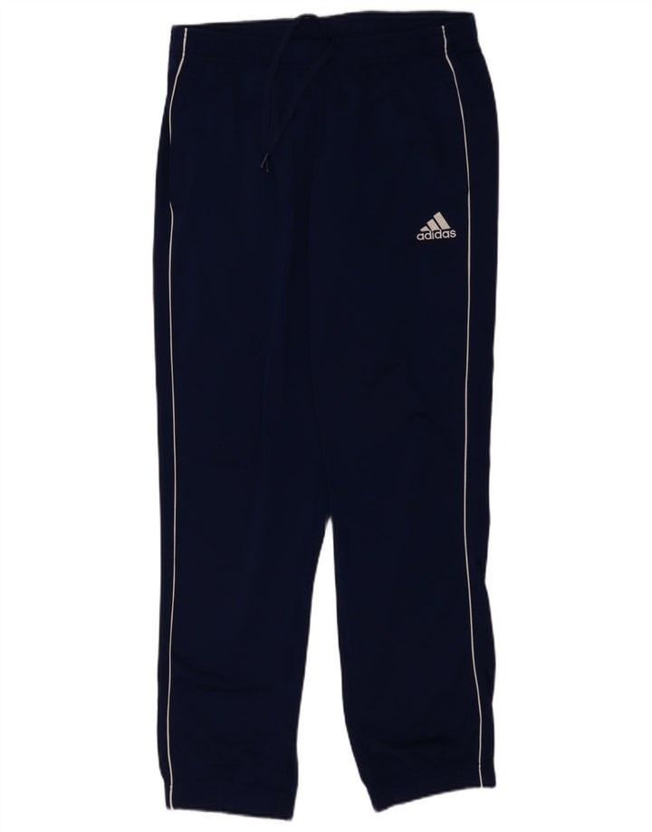 Γυναικεία αθλητική φόρμα Adidas Παντελόνι Joggers UK 14 Large Navy Blue Polyester