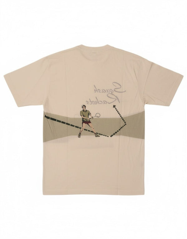 Ανδρικό γραφικό T-Shirt Cacharel Top Large Λευκό