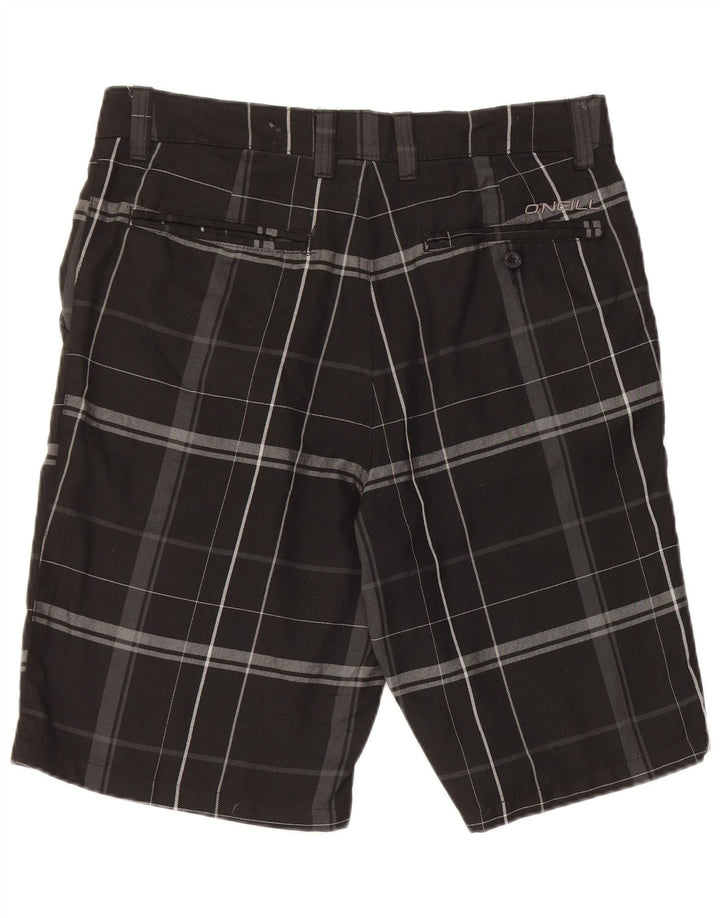 Γυναικείο σορτς Chino O'Neill W32 Medium Black Check Polyester