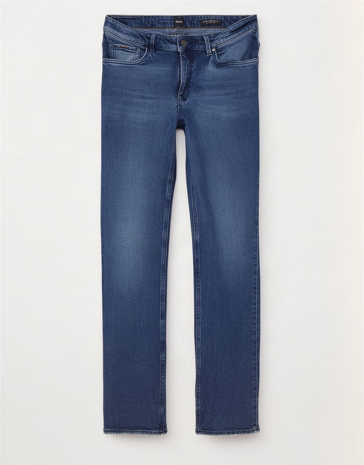 Ανδρικό τζιν Hugo Boss Slim W36 L32 Μπλε βαμβακερό